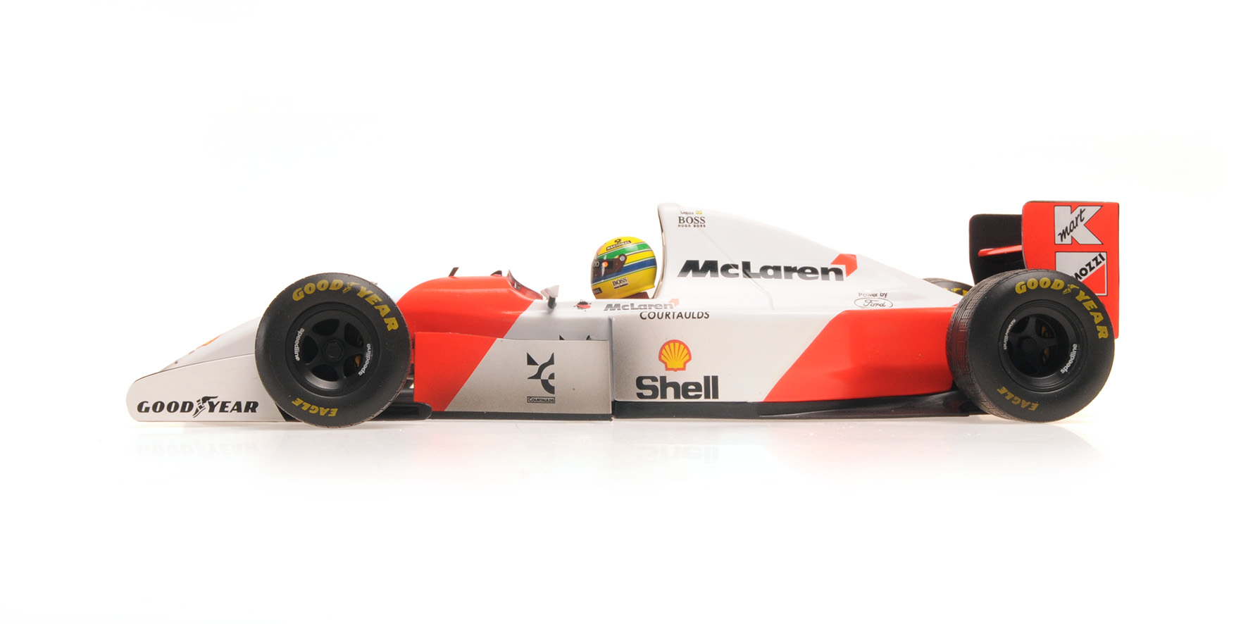 MCLAREN FORD MP4/8 - AYRTON SENNA - WINNER EUROPEAN GP 1993 - DIRTY VERSION