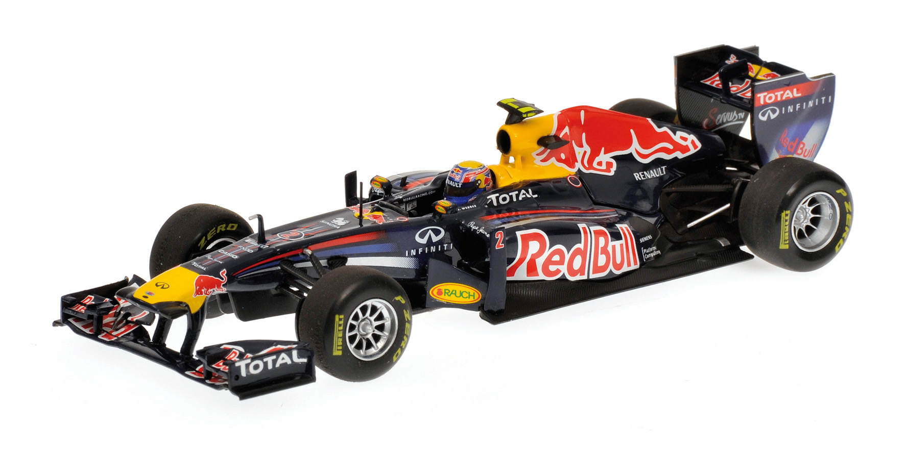 RED BULL RACING RB7 - MARK WEBBER - 2011