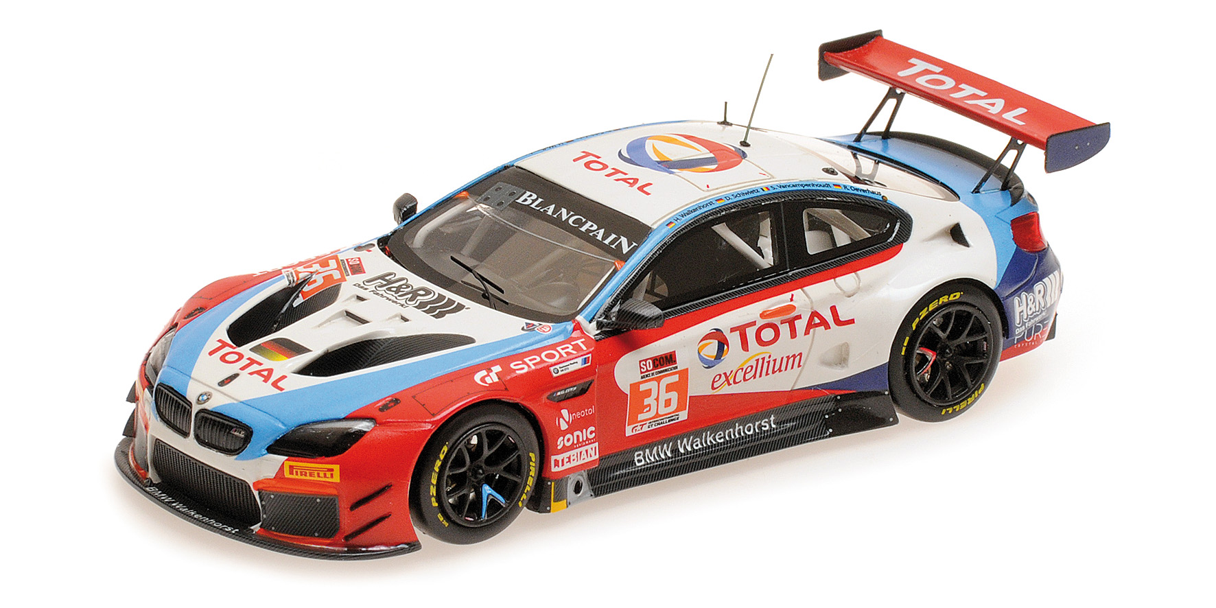 BMW M6 GT3 - WALKENHORST MOTORSPORT - WALKENHORST/SCHWIETZ/VANCAMPENHOUT/OEVERHAUS - 24H SPA 2017