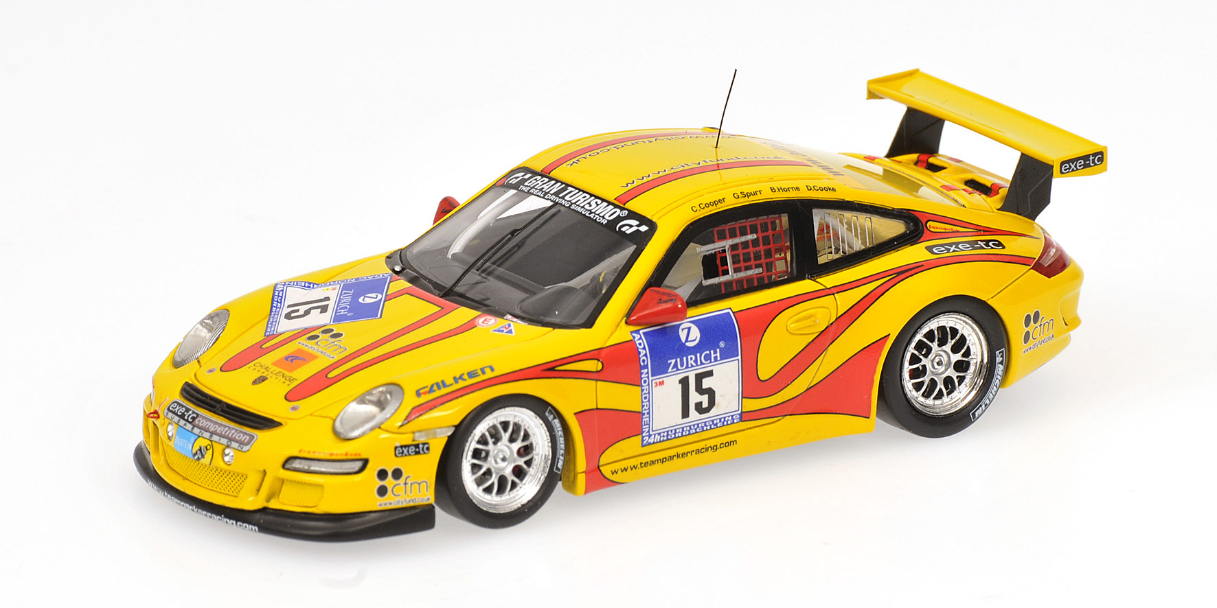 PORSCHE GT3 CUP 997 - TEAM PARKER RACING - COOPER/SPURR/HORNE/COOKE - 24H ADAC NÜRBURGRING 2010