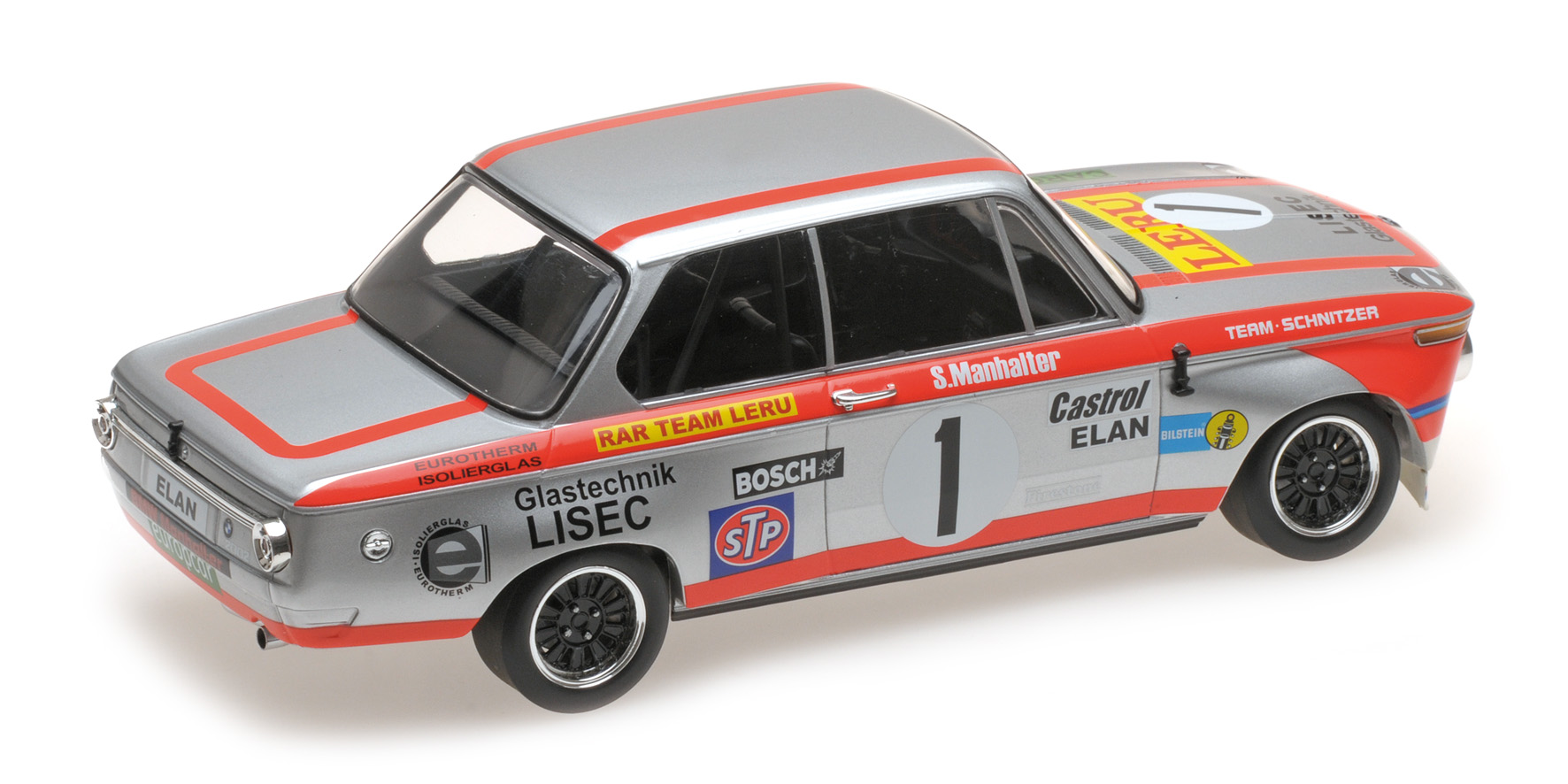 BMW 2002 TI - RAR TEAM LERU - SEPP MANHALTER - WINNER 1000 KM ÖSTERREICHRING 1974