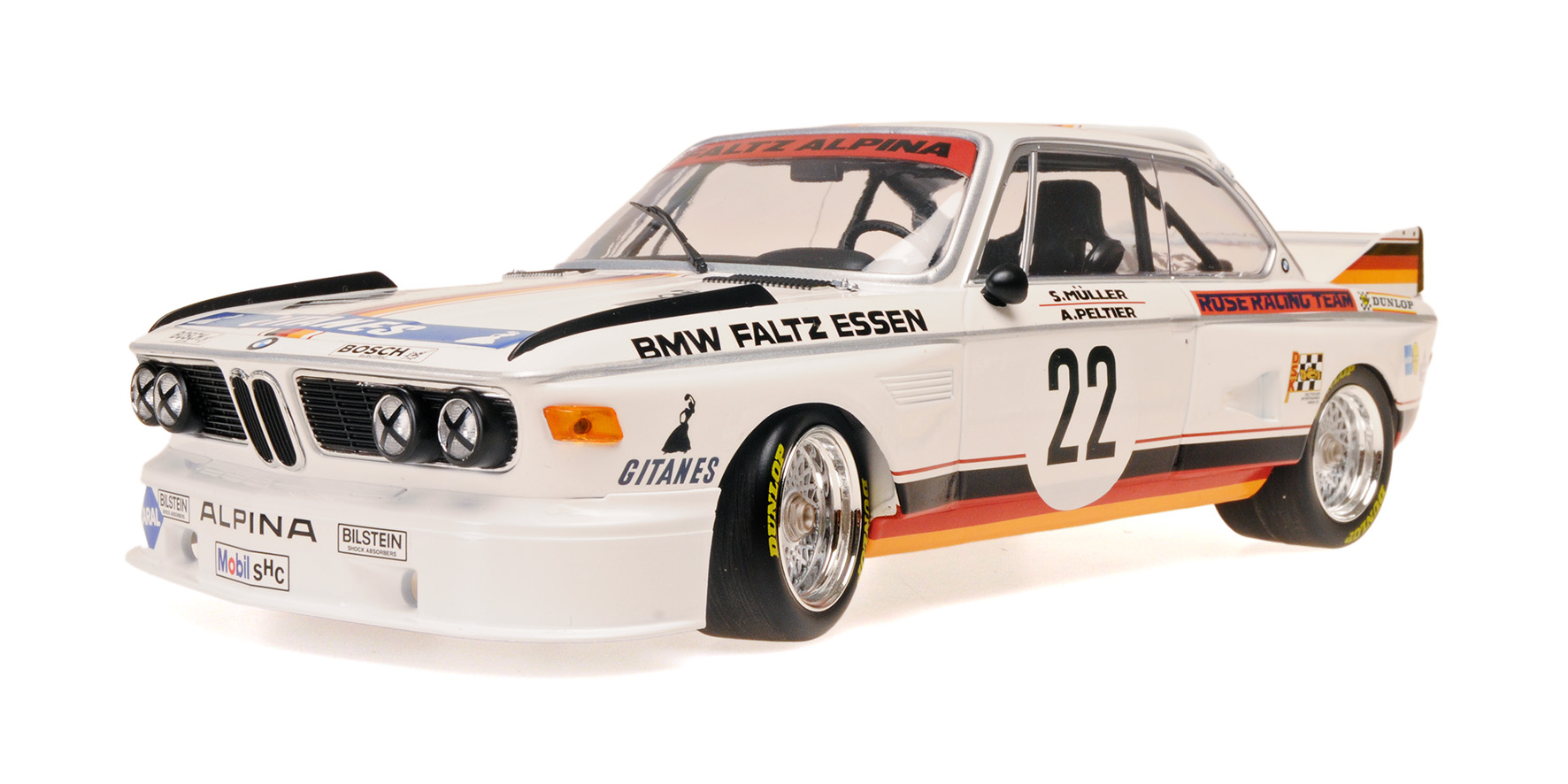 BMW 3.0 CSL - FALTZ-ALPINA - PELTIER/MUELLER - ZANDVOORT 1975