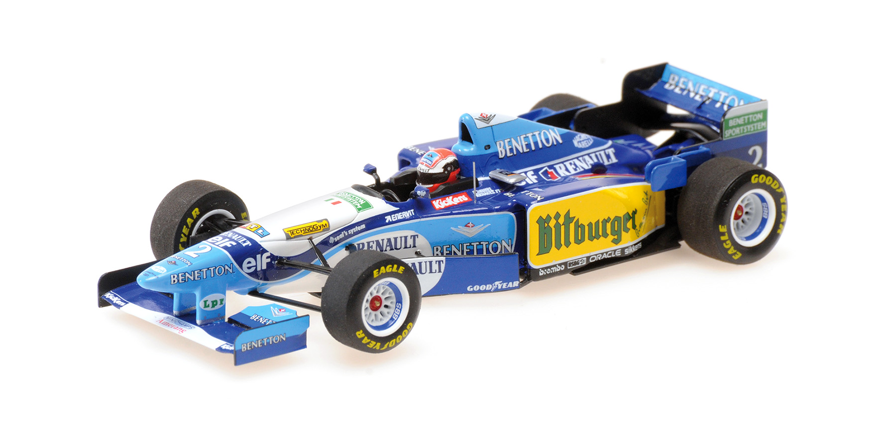 BENETTON RENAULT B195 - JOHNNY HERBERT - WINNER BRITISH GP 1995