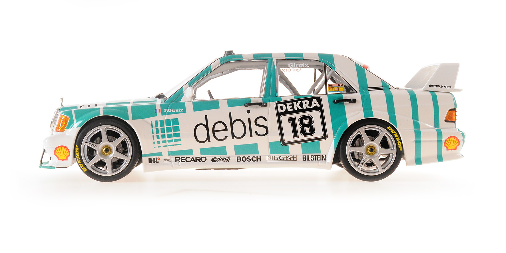 MERCEDES-BENZ 190E 2.5-16 EVO 2 - TEAM ZAKSPEED - FABIEN GIROIX - DTM 1991