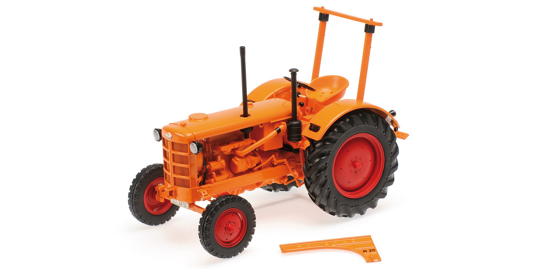 HANOMAG R28 - FARM TRACTOR - 1953 - ORANGE