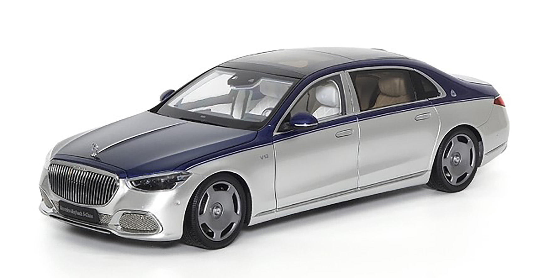 MERCEDES-MAYBACH-S-CLASS 2021 - NAUTICAL BLUE/CIRRUS SILVER