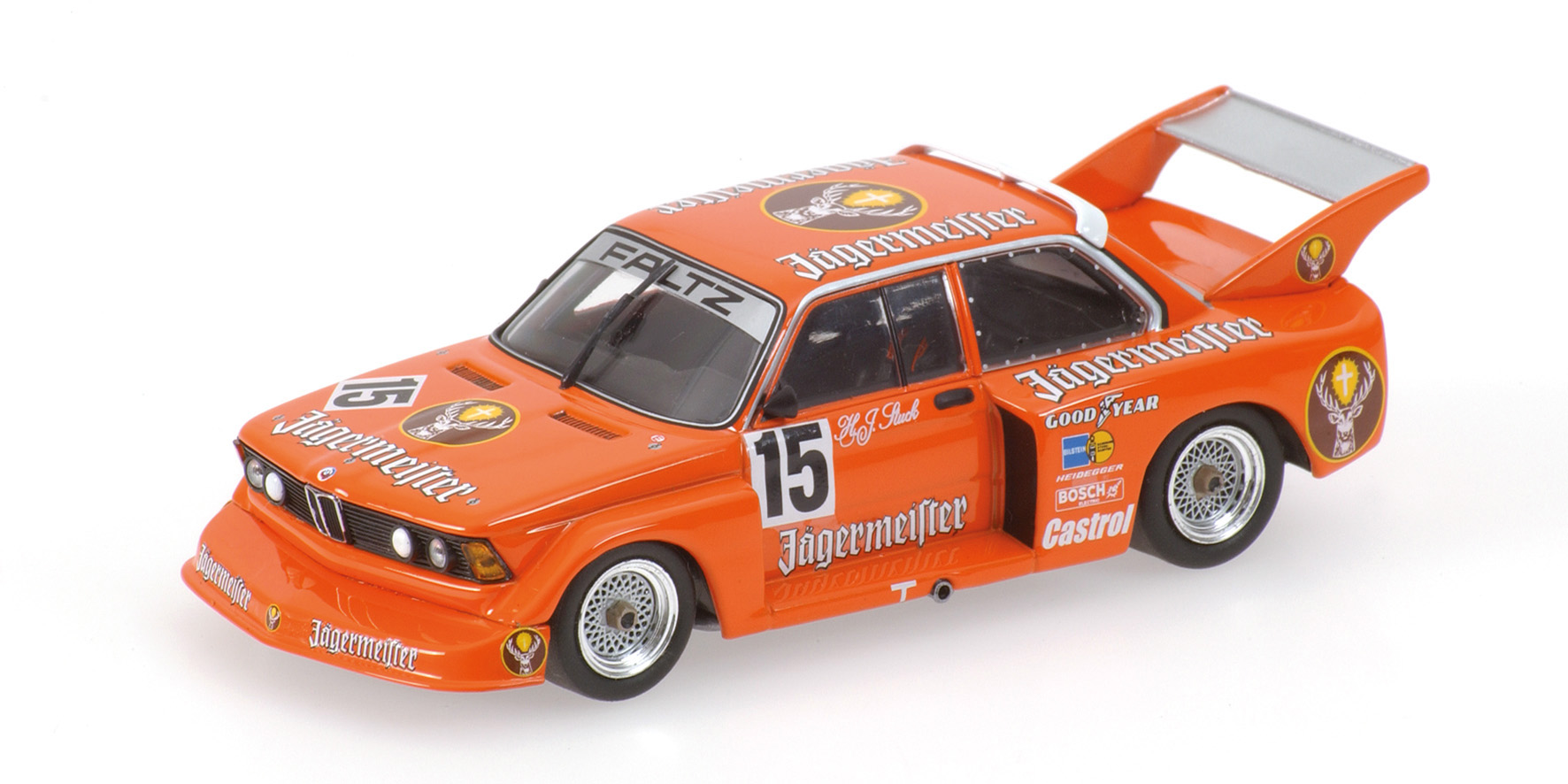 BMW 320I GR.5 - 'JÄGERMEISTER' - HANS-JOACHIM STUCK  - TEAM FALTZ ALPINA - DRM 1977