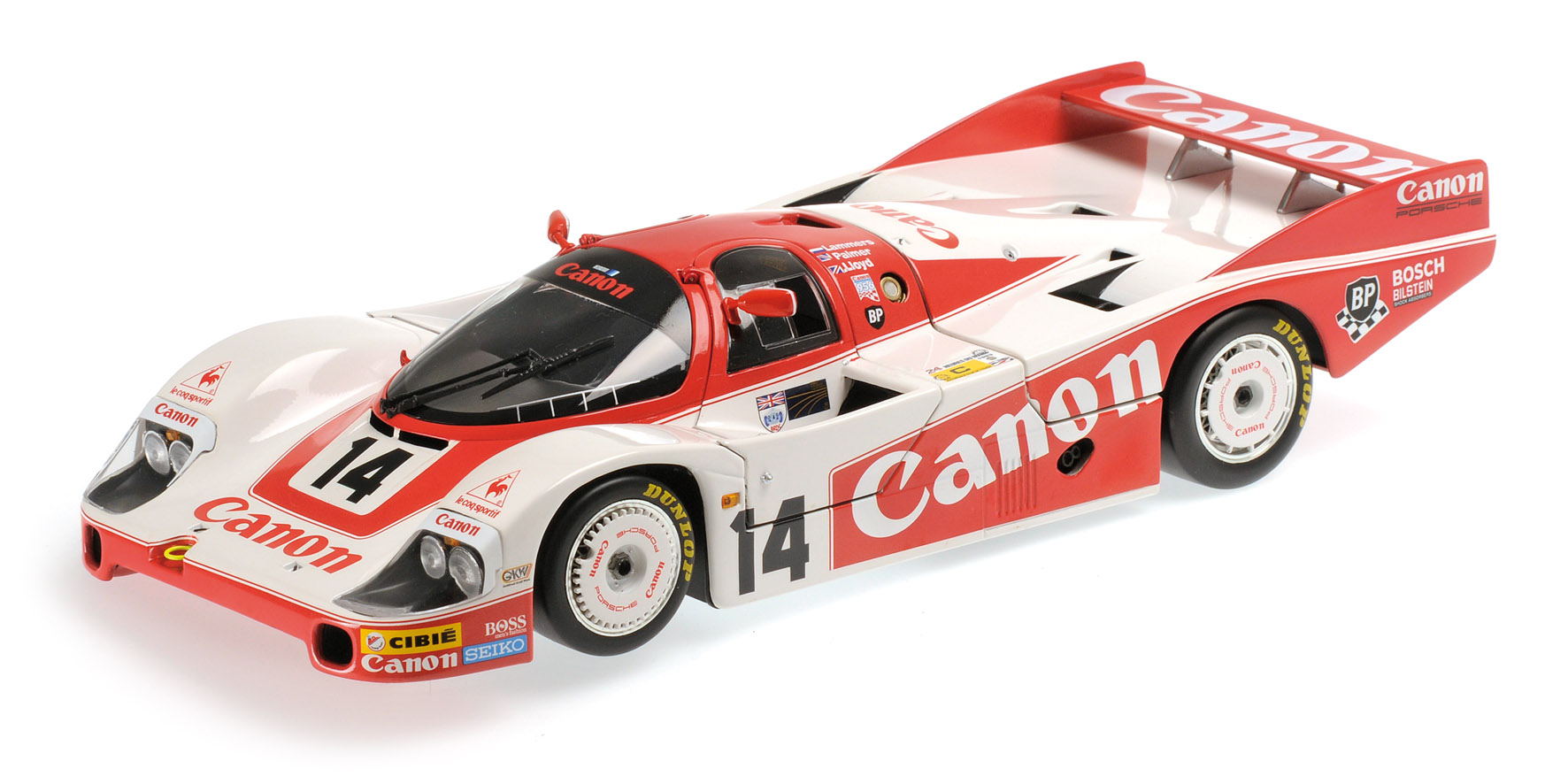 PORSCHE 956 - 'CANON' - TEAM RICHARD LLOYD RACING - LLOYD/PALMER/LAMMERS - 24H LE MANS 1983