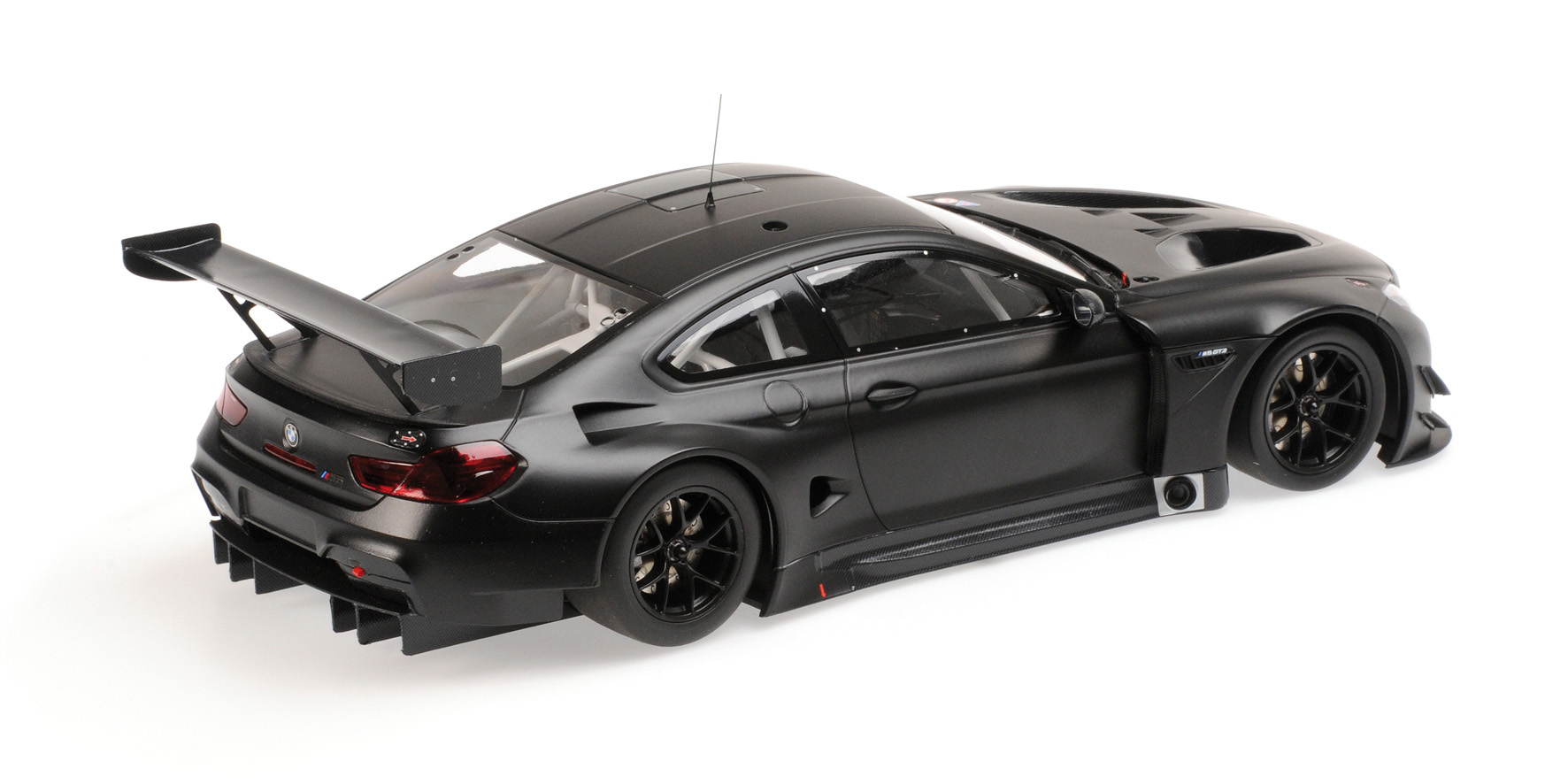 BMW M6 GT3 - PLAIN BODY VERSION - MATT BLACK - 2016