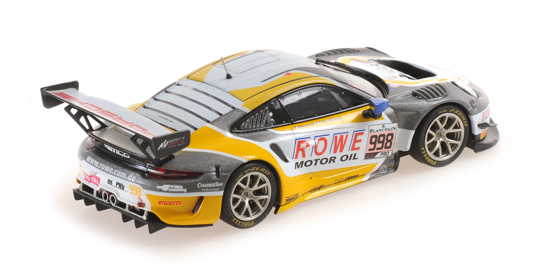 PORSCHE 911 GT3 R (991.2) - ROWE RACING - MAKOWIECKI/PILET/TANDY - 2ND PLACE 24H SPA 2019