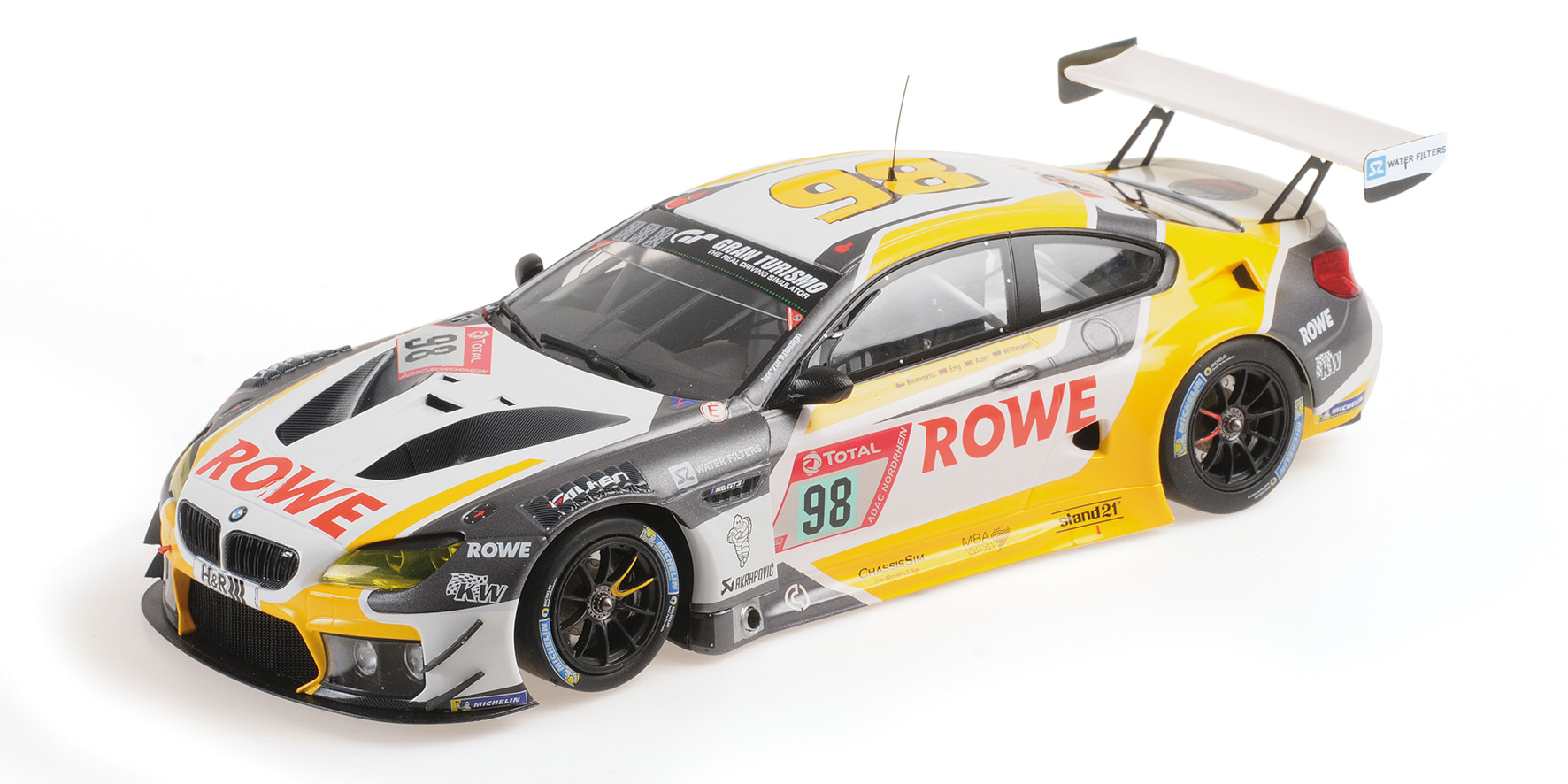 BMW M6 GT3 - ROWE RACING - WITTMANN/BLOMQVIST/ENG - 4TH 24H NÜRBURGRING 2020