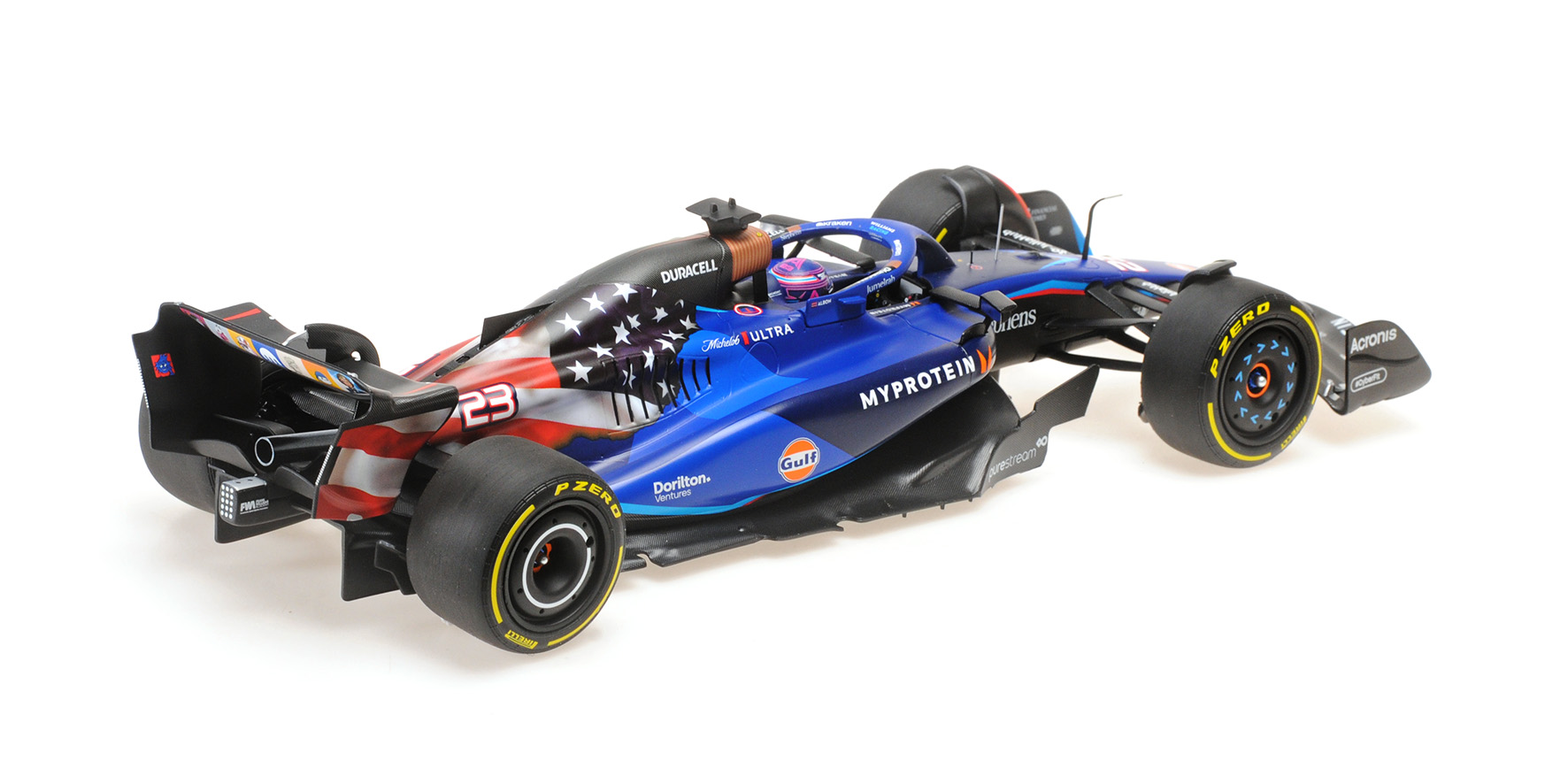 WILLIAMS RACING FW45 - ALEX ALBON - AUSTIN GP 2023