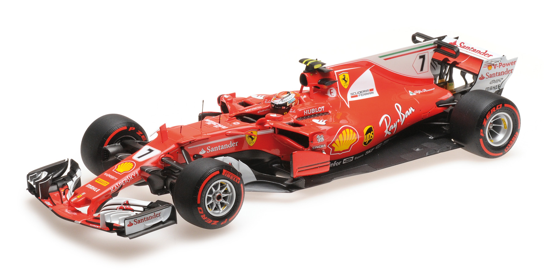 FERRARI SF70-H - SCUDERIA FERRARI - KIMI RÄIKKÖNEN - 2ND PLACE GP MONACO 2017