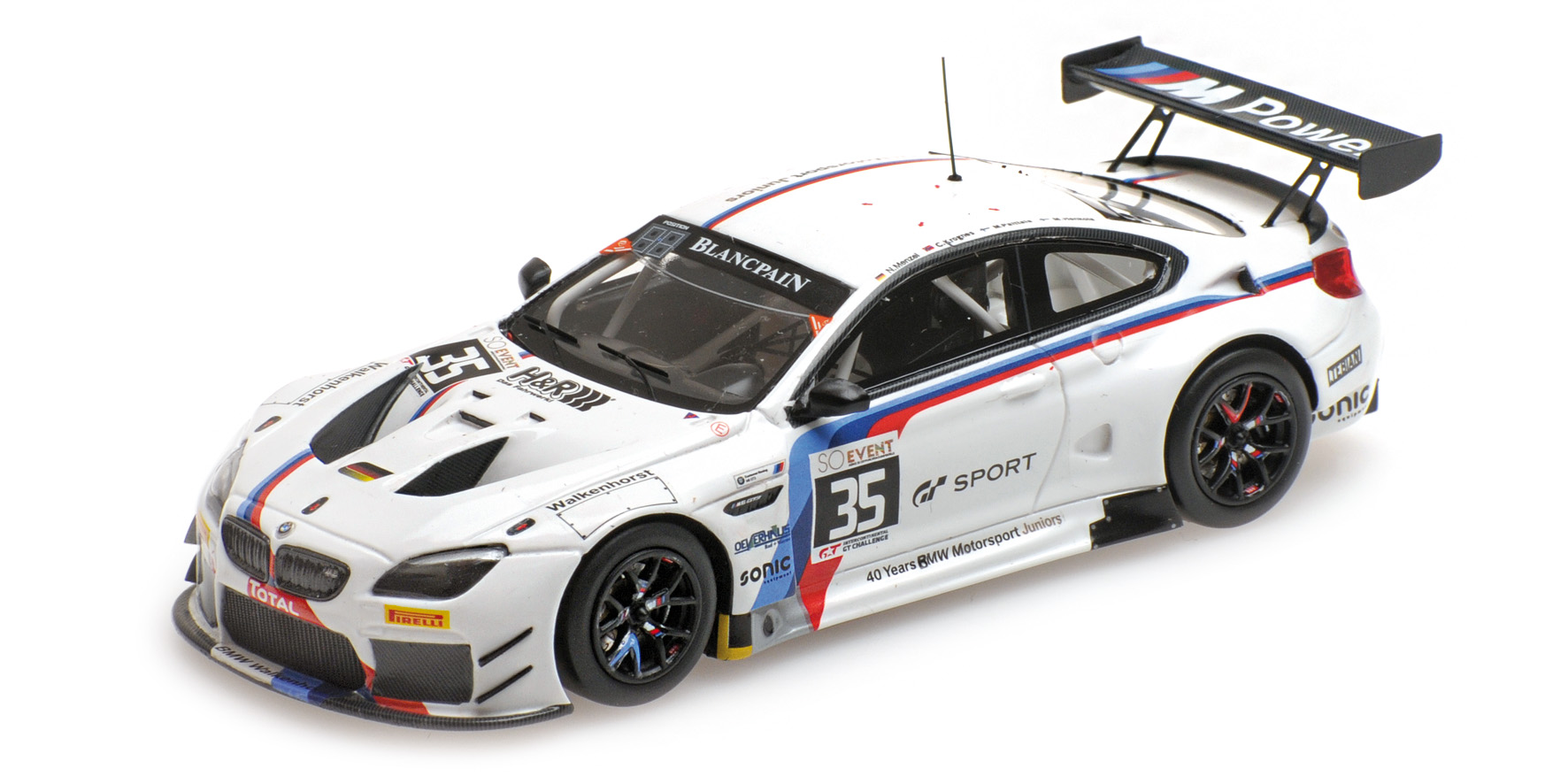 BMW M6 GT3 - WALKENHORST MOTORSPORT - MENZEL/KROGNES/PALTTALA/HENKOLA - 24H SPA 2017