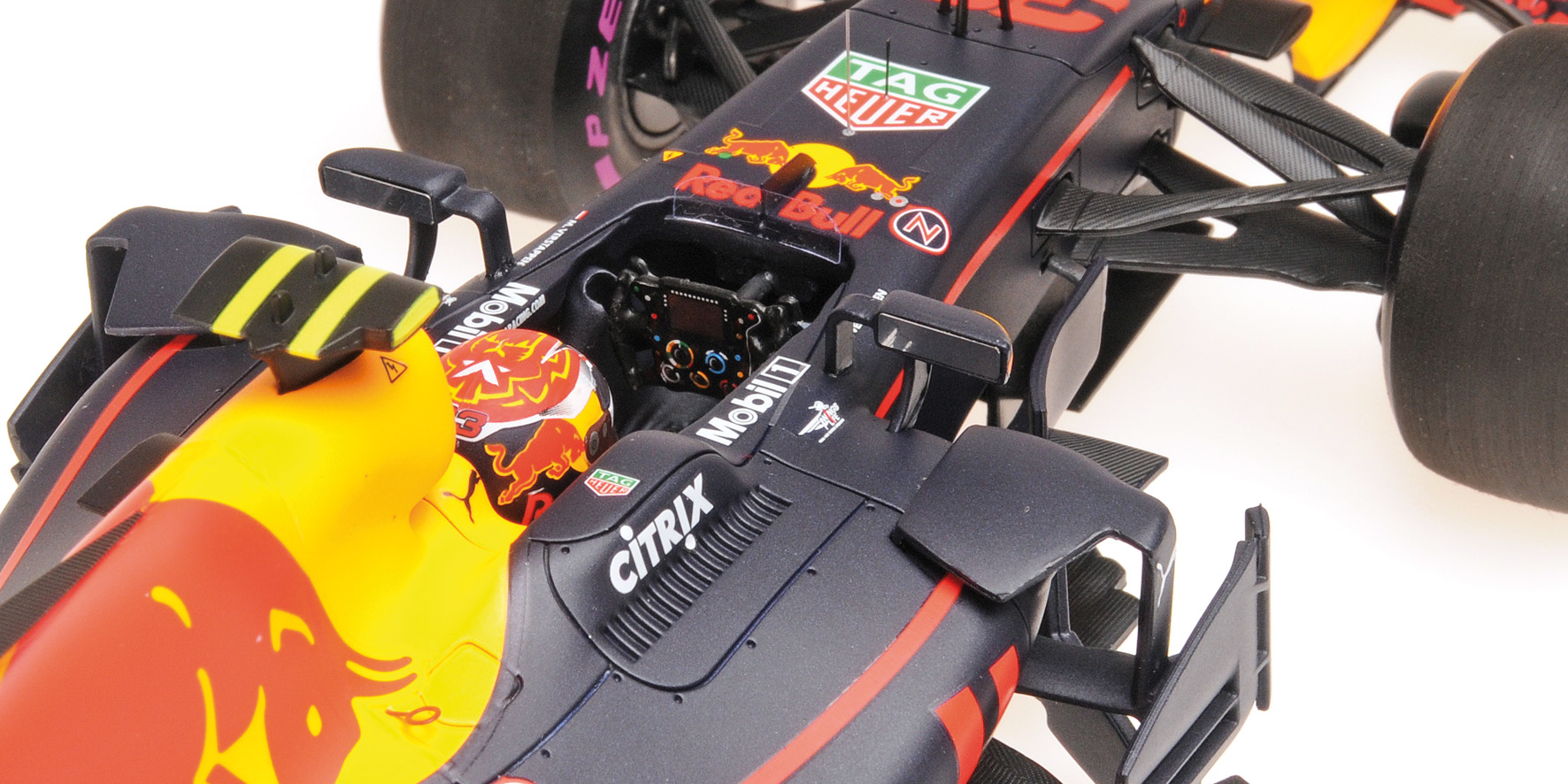 RED BULL RACING TAG-HEUER RB13 - MAX VERSTAPPEN - WINNER MEXICAN GP 2017