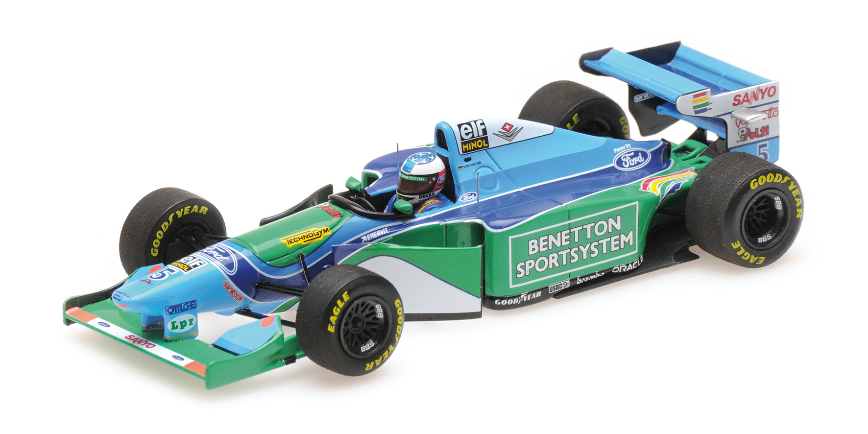 BENETTON FORD B194 - MICHAEL SCHUMACHER - WINNER MONACO GP 1994