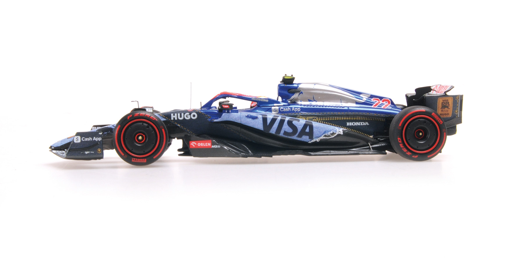VISA CASH RB FORMULA ONE TEAM VCARB 01 - YUKI TSUNODA - SINGAPORE GP 2024