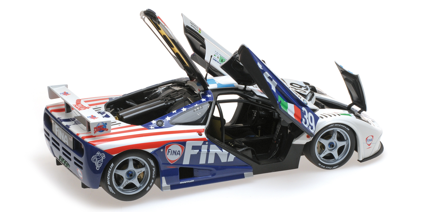 MCLAREN F1 GTR - BMW TEAM BIGAZZI - PIQUET/CECOTTO/SULLIVAN - 24H LE MANS 1996