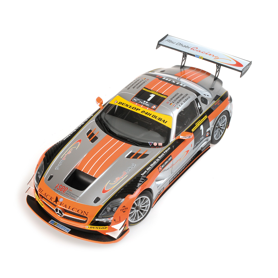 MERCEDES-BENZ SLS AMG GT3 - AL QUBAISI/EDWARDS/BLEEKEMOELEN/SCHNEIDER - WINNERS 24H DUBAI 2013