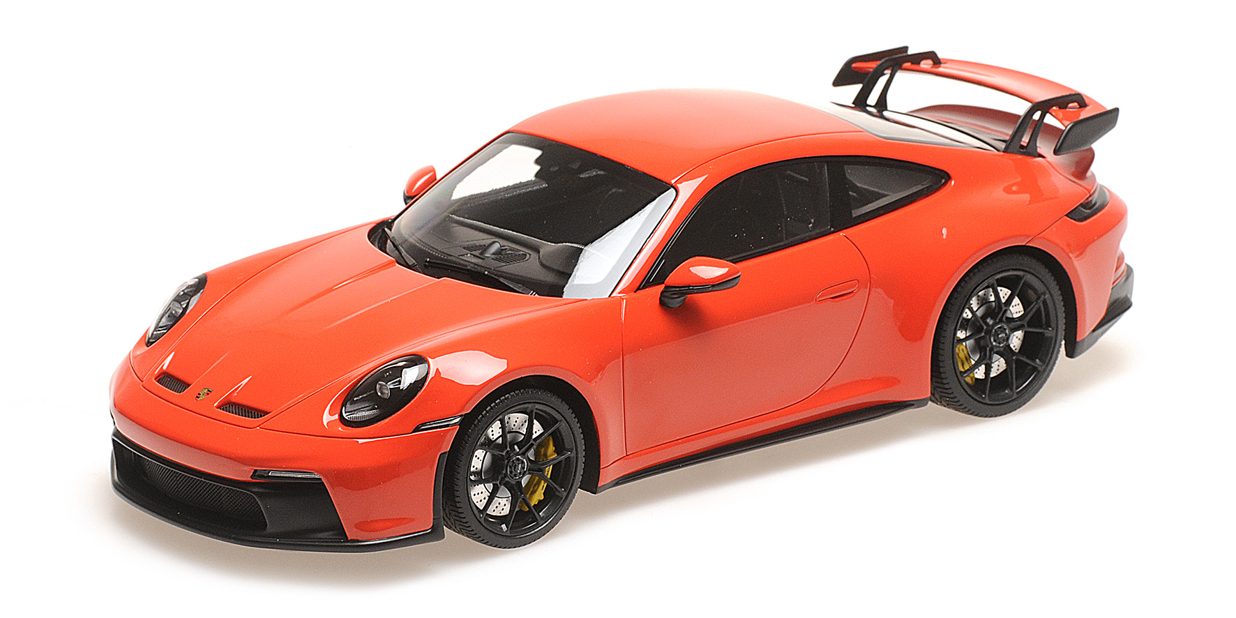 PORSCHE 911 (992) GT3 - 2021 - ORANGE/ BLACK WHEELS