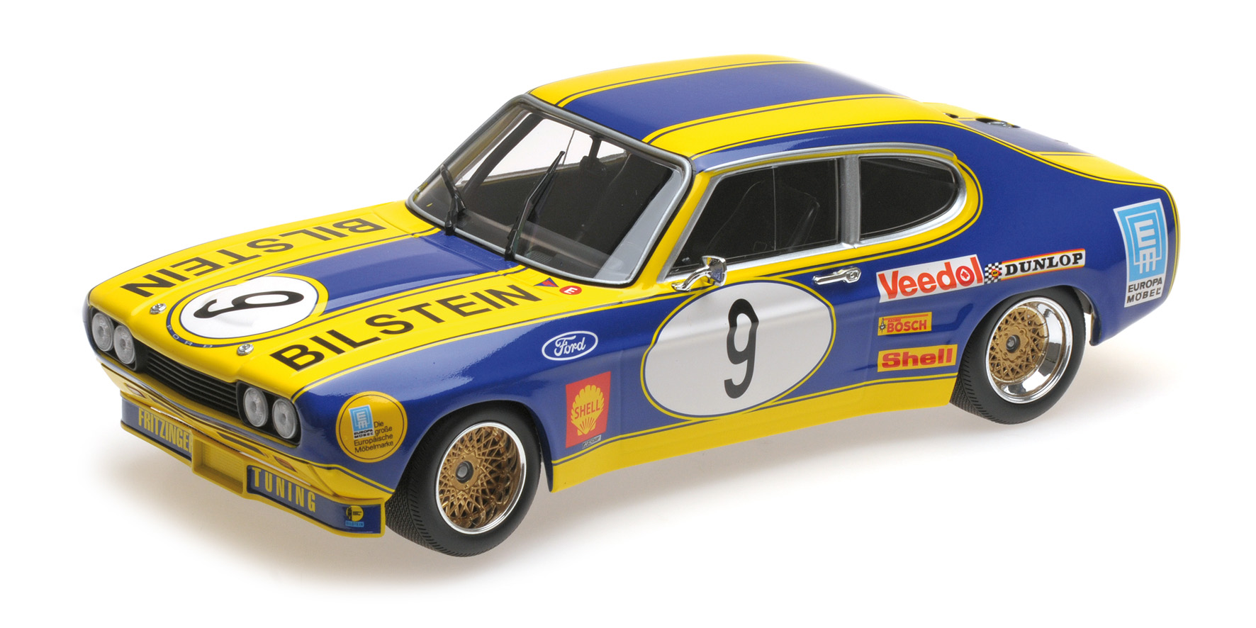 FORD RS 2600 - TEAM EUROPA MÖBEL - FRITZINGER/HEYER - NÜRBURGRING 6 HOURS ETCC 1973