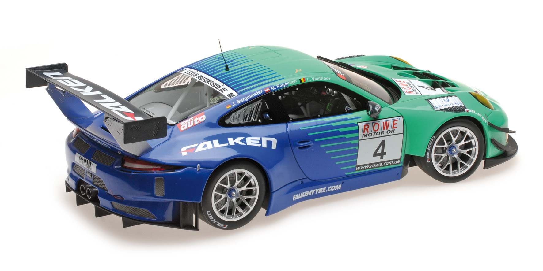 PORSCHE 911 GT3 R - FALKEN MOTORSPORTS - BERGMEISTER/RAGGINGER/VANTHOOR - VLN WESTFALENFAHRT 2017