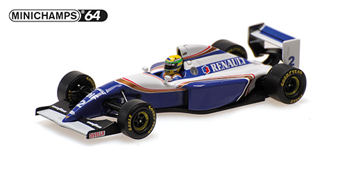 WILLIAMS RENAULT FW16 - AYRTON SENNA - TEST PAUL RICARD 02.03.1994
