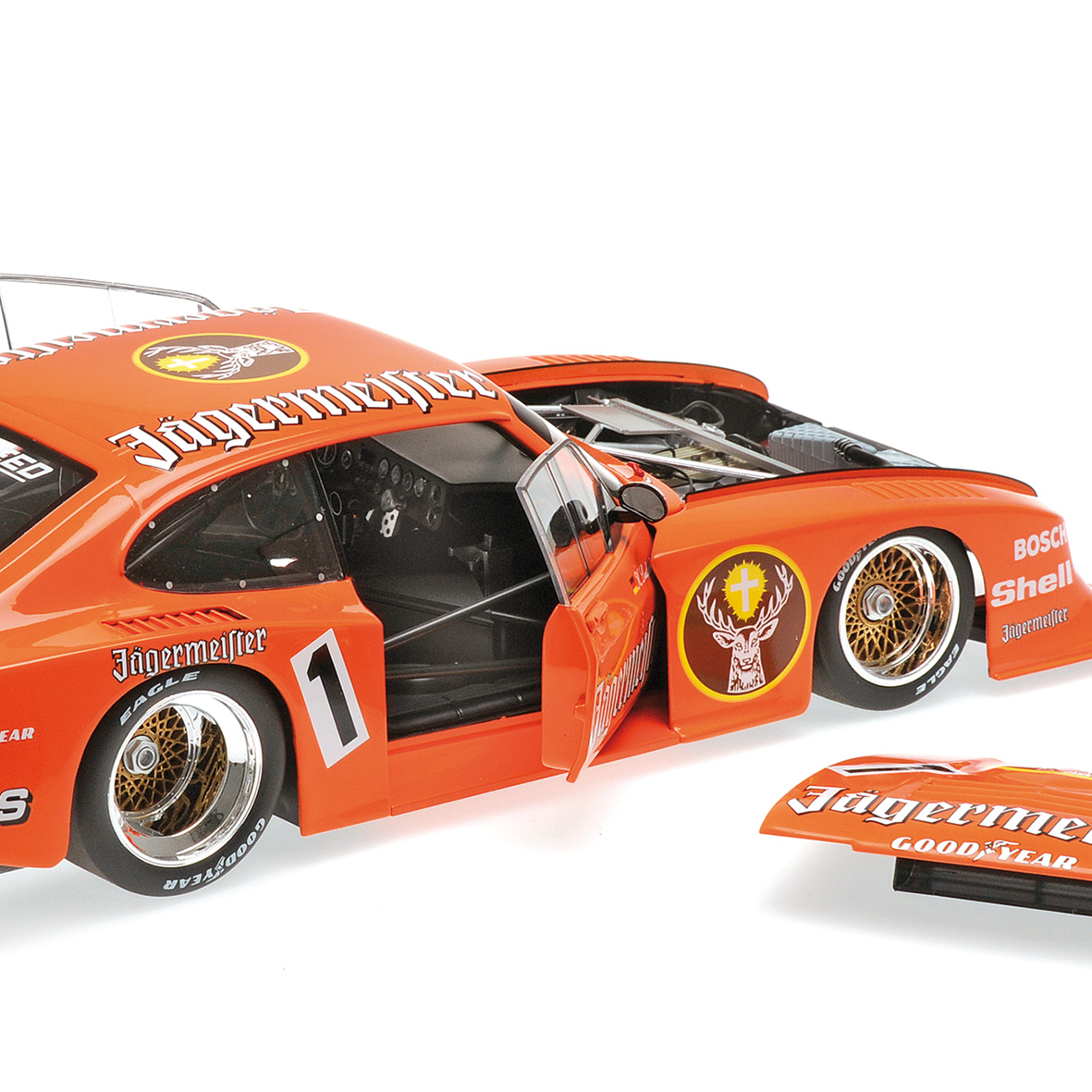 FORD CAPRI TURBO GR.5 - 'JAEGERMEISTER' - KLAUS LUDWIG - DRM 1982