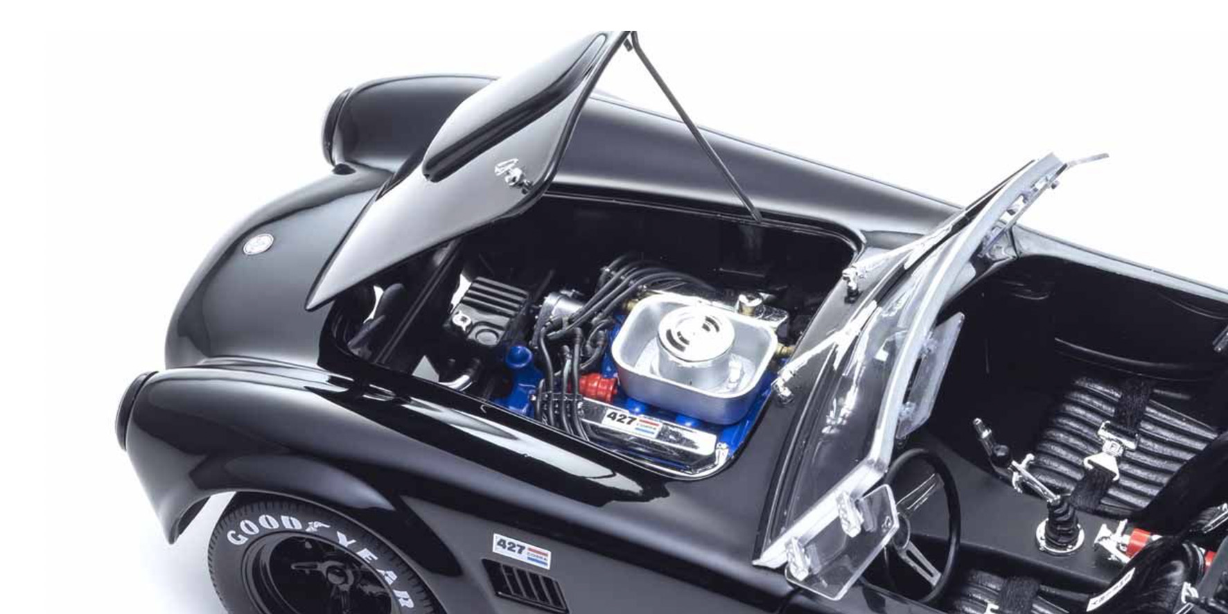 SHELBY COBRA 427 S/C - BLACK (08047BK)