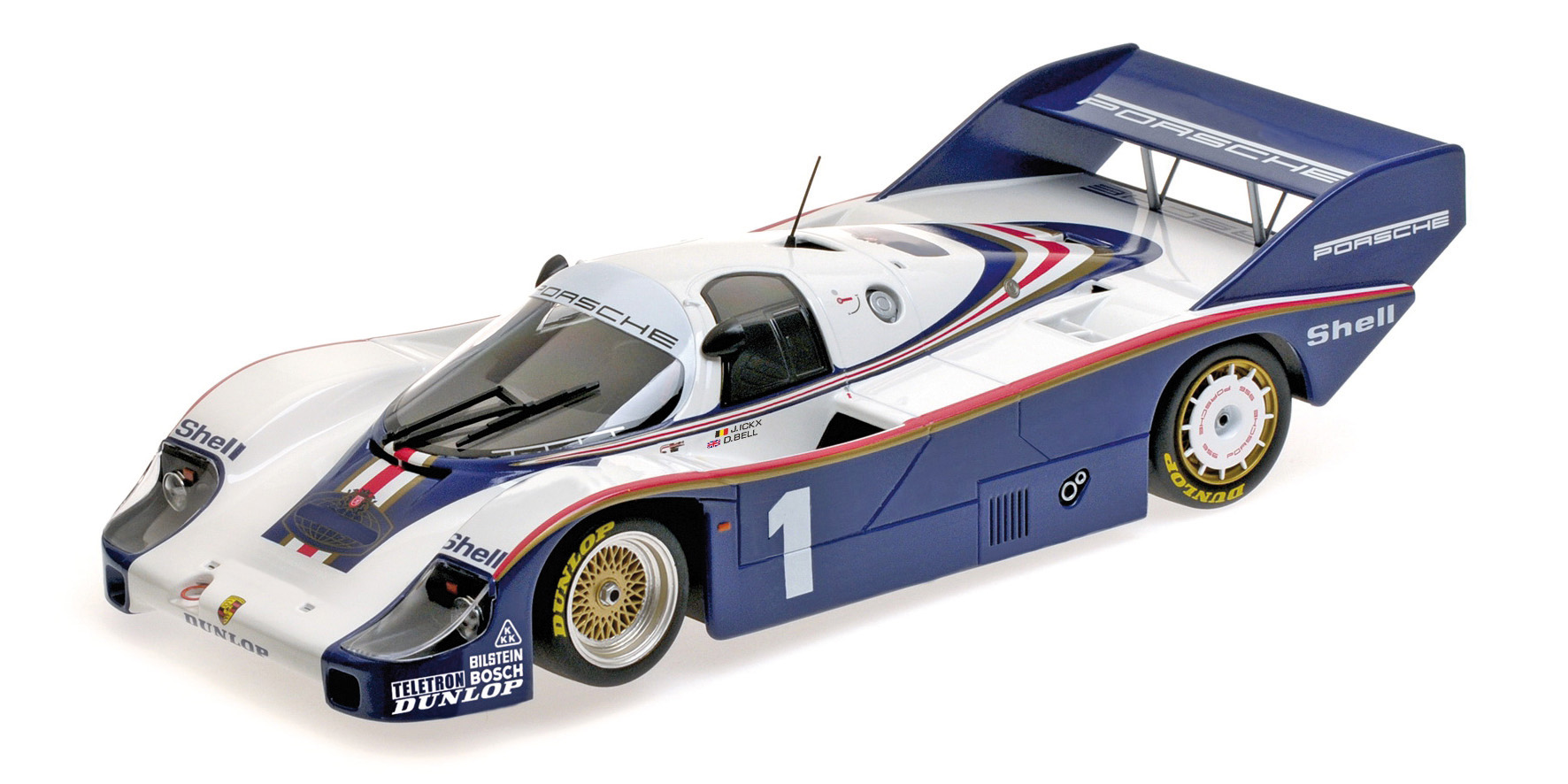 PORSCHE 956 K - PORSCHE SYSTEM RACING - ICKX/BELL - CLASS WINNERS SILVERSTONE 6 HOURS 1982