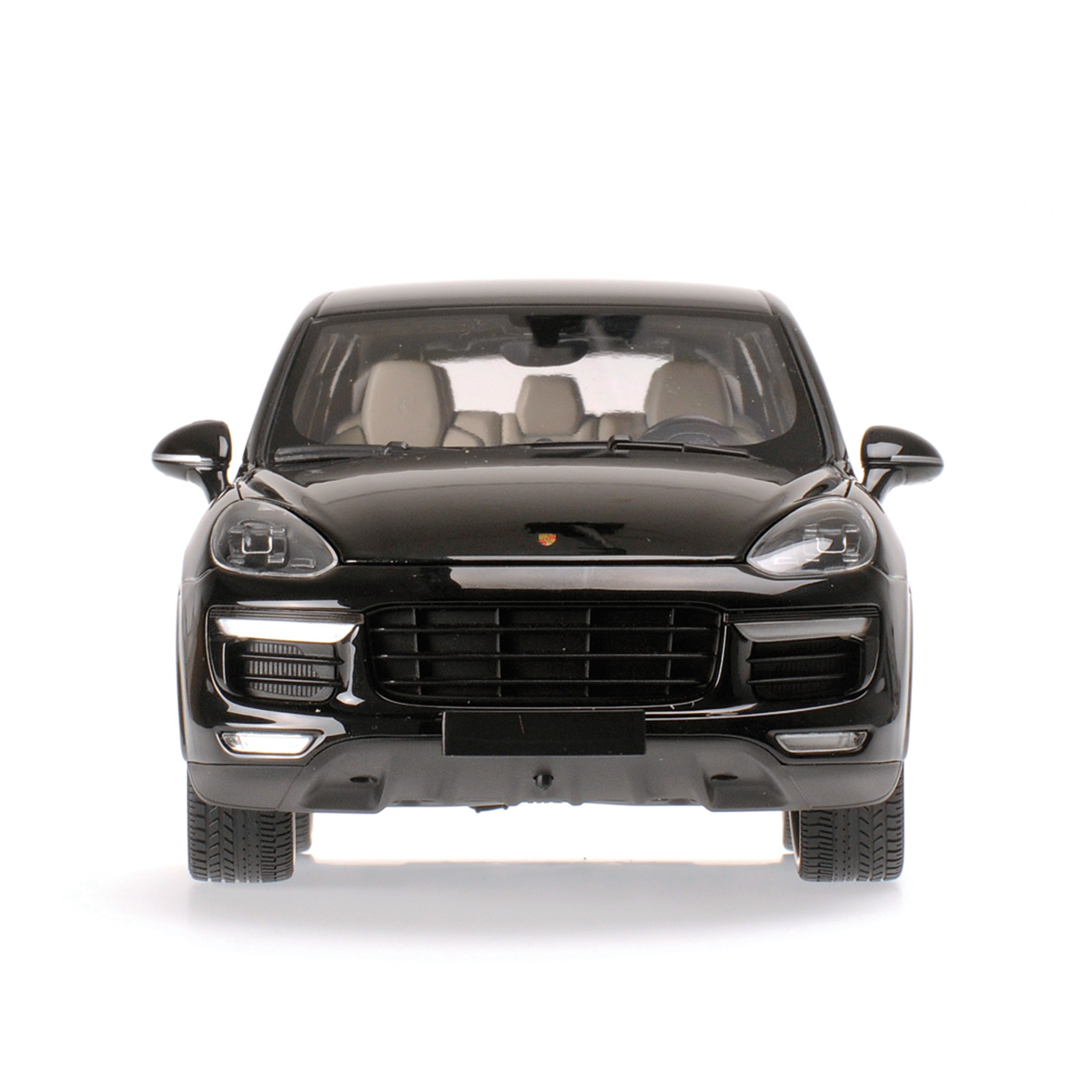 PORSCHE CAYENNE TURBO S - 2014 - BLACK METALLIC