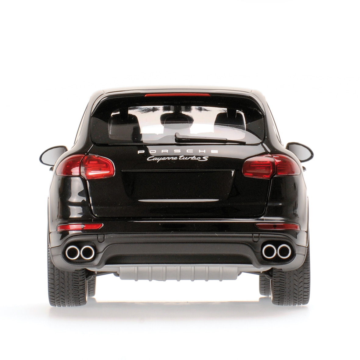 PORSCHE CAYENNE TURBO S - 2014 - BLACK METALLIC