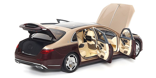 MERCEDES-MAYBACH-S-CLASS 2021 - KALAHARI GOLD/RUBELLITE RED
