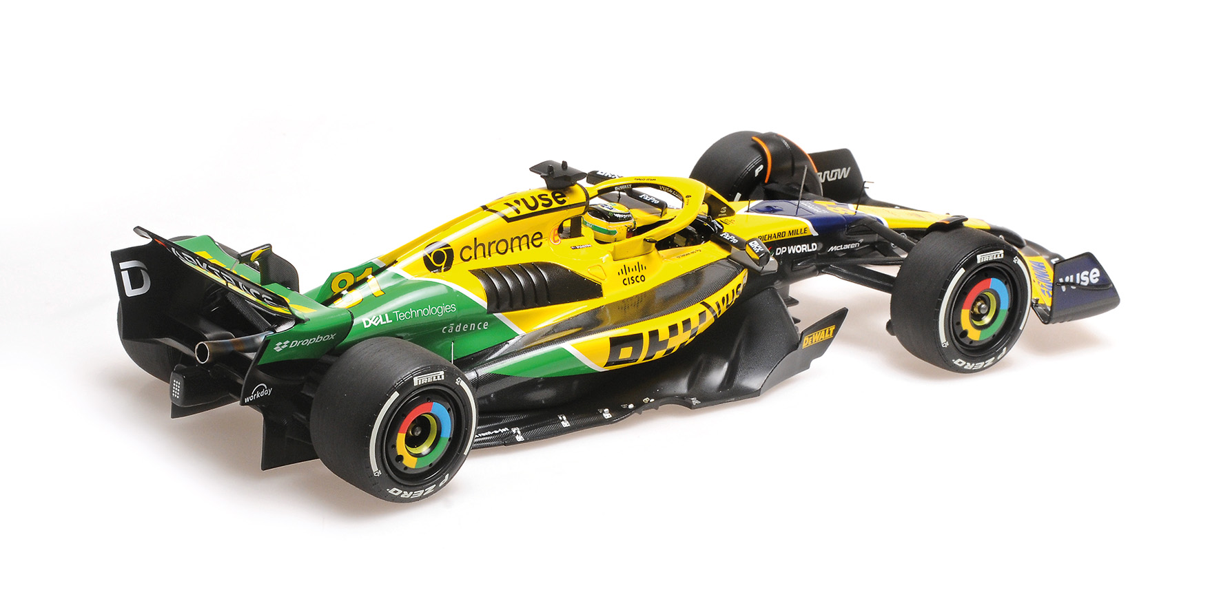 MCLAREN FORMULA 1 TEAM MCL38 - OSCAR PIASTRI - 2ND PLACE MONACO GP 2024