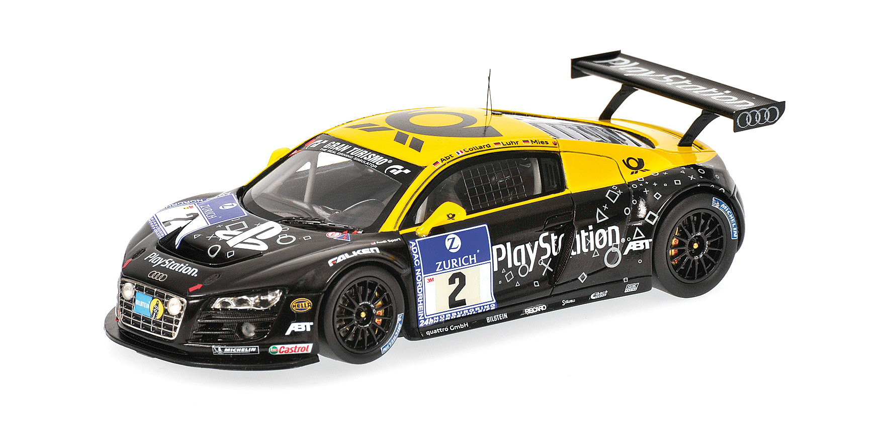 AUDI R8 LMS - ABT/COLLARD/LUHR/MIES - 24H ADAC NÜRBURGRING 2010