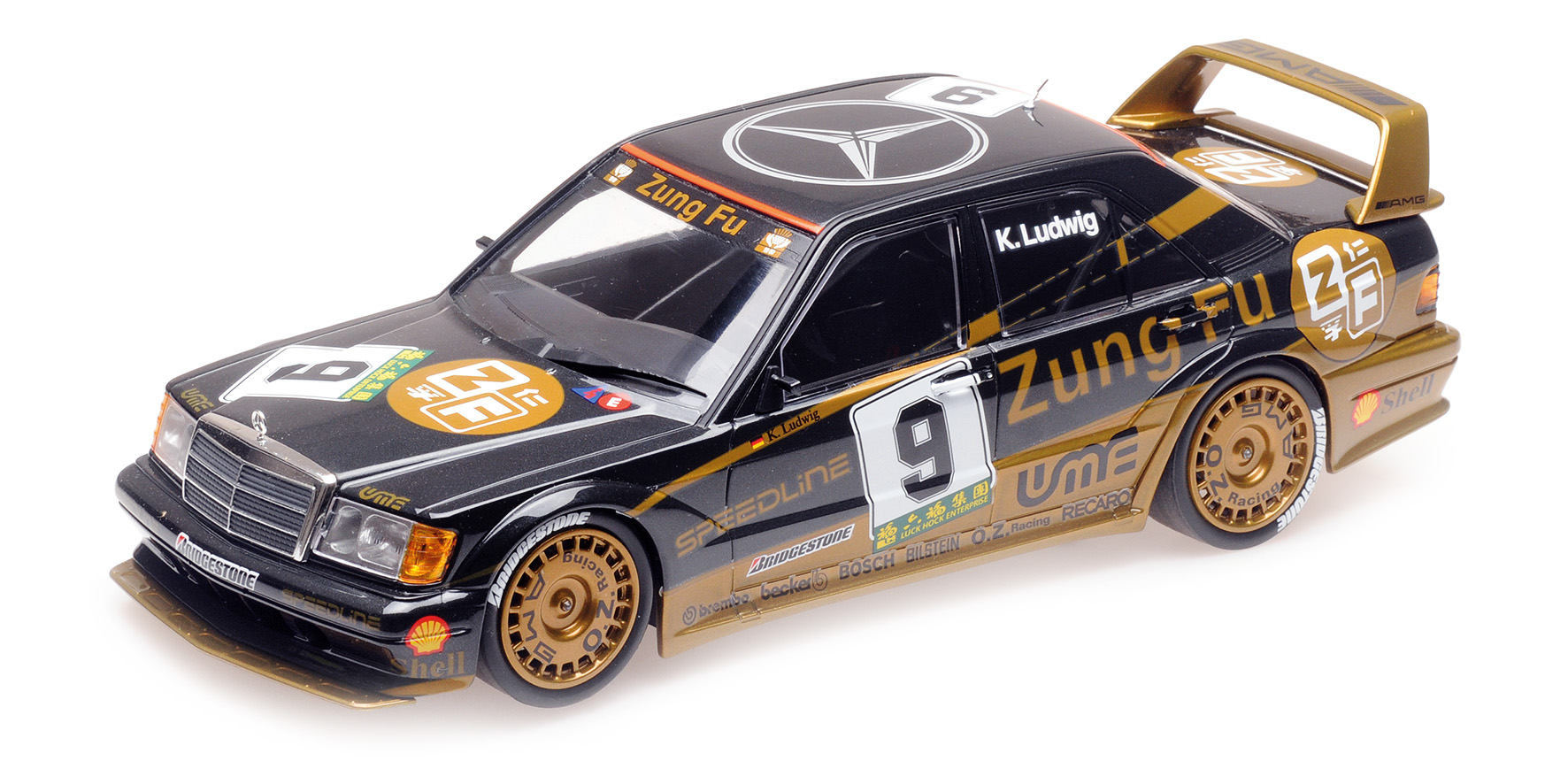 MERCEDES-BENZ 190E 2.5-16 EVO 2 - ZUNG FU - KLAUS LUDWIG - MACAO GUIA RACE 1991