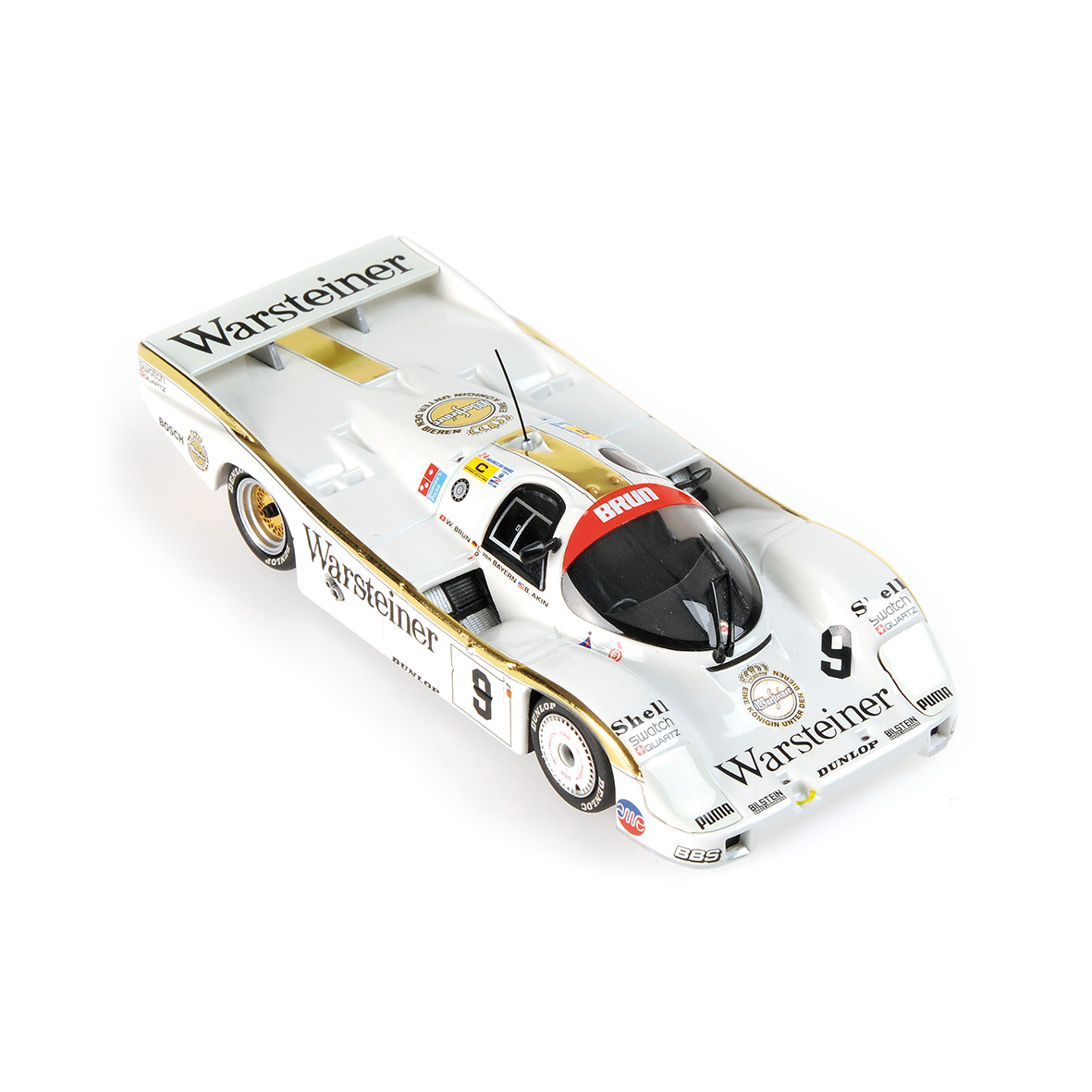 PORSCHE 956 'WARSTEINER' - TEAM BRUN MOTORSPORT - BRUN/BAYERN/AKIN - 24H LE MANS - 1984
