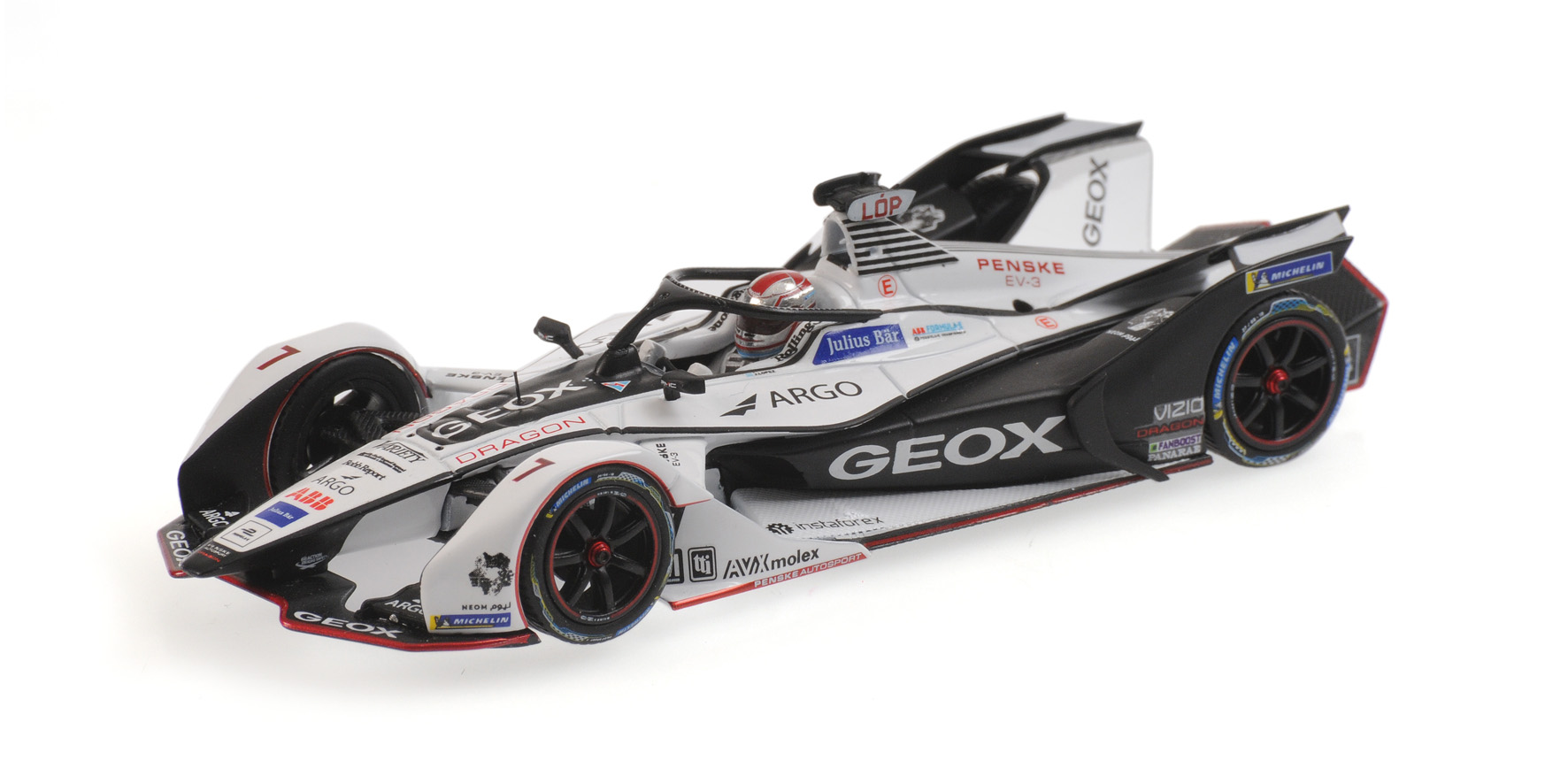 FORMULA E SEASON 5 - GEOX DRAGON - JOSE MARIA LOPEZ