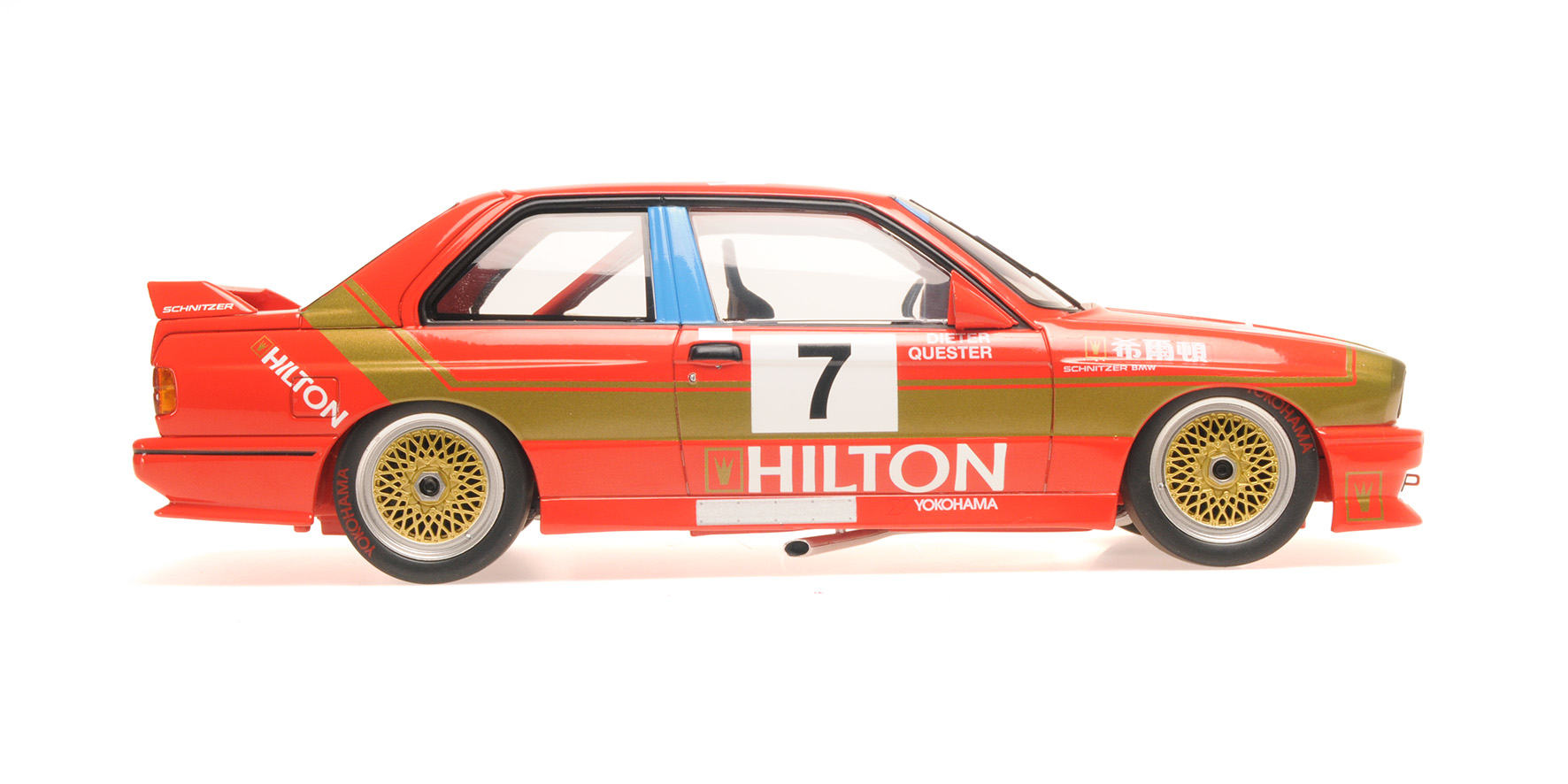 BMW M3 - SCHNITZER-BMW - DIETER QUESTER - 2ND MACAU GUIA RACE 1987