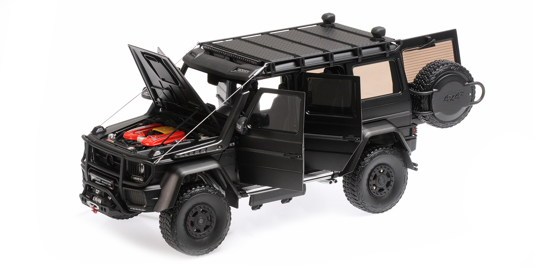 BRABUS 550 ADVENTURE MERCEDES-BENZ G500 4x4 - MATT BLACK