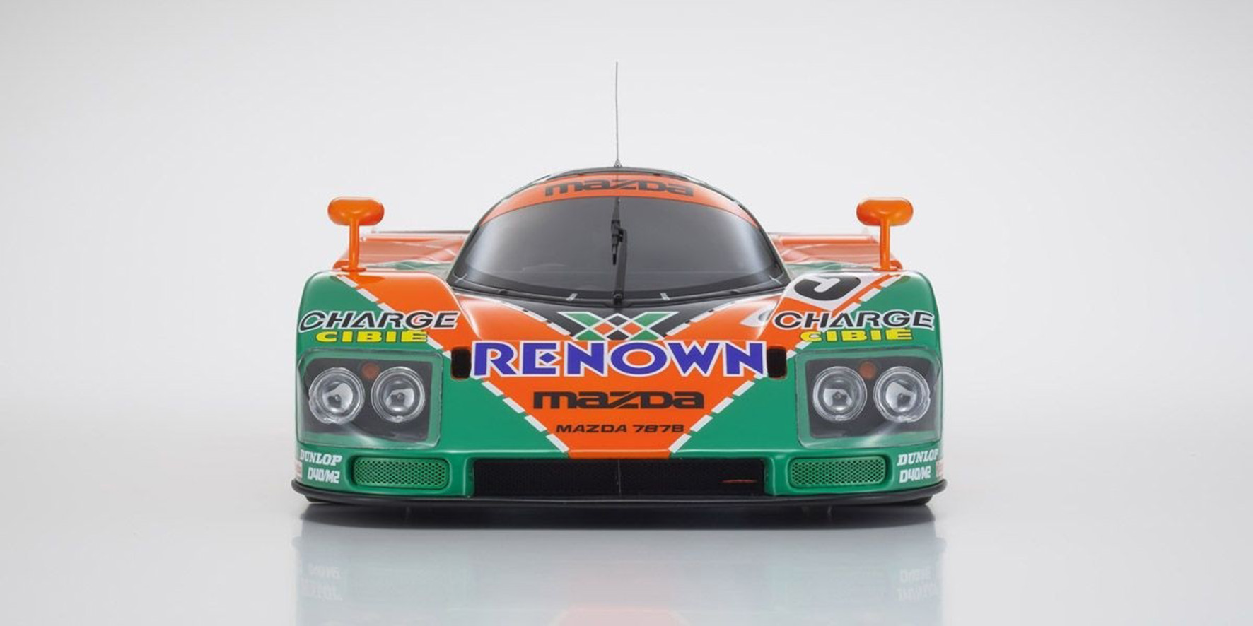 MAZDA 787B # 55 - 24H LE MANS WINNER 1991 - WEIDLER/HERBERT/GACHOT (KSR08665A-B)