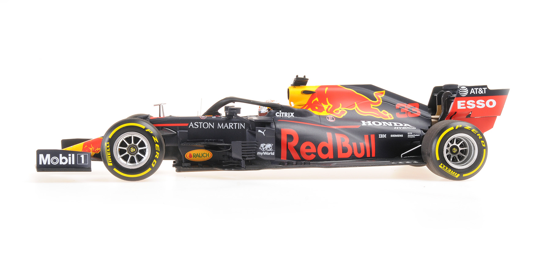 ASTON MARTIN RED BULL RACING RB16 - MAX VERSTAPPEN - WINNER 70TH ANNIVERSARY GP 2020