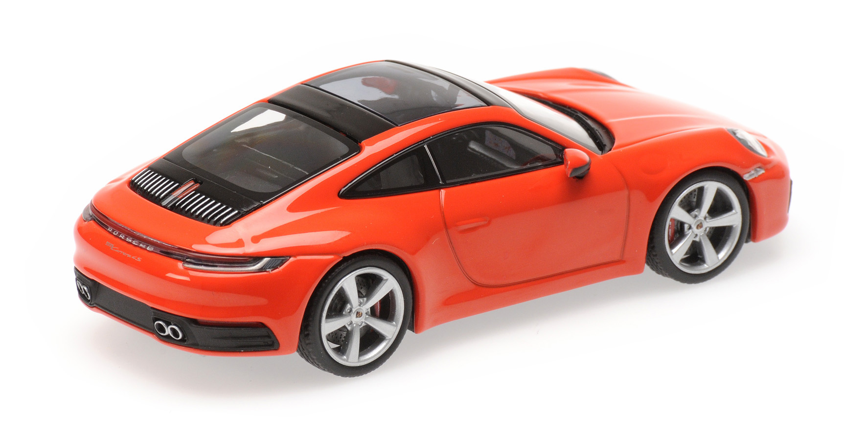 PORSCHE 911 (992) CARRERA 4S - 2019 - ORANGE - EXCLUSIVE FOR MINICHAMPS.de