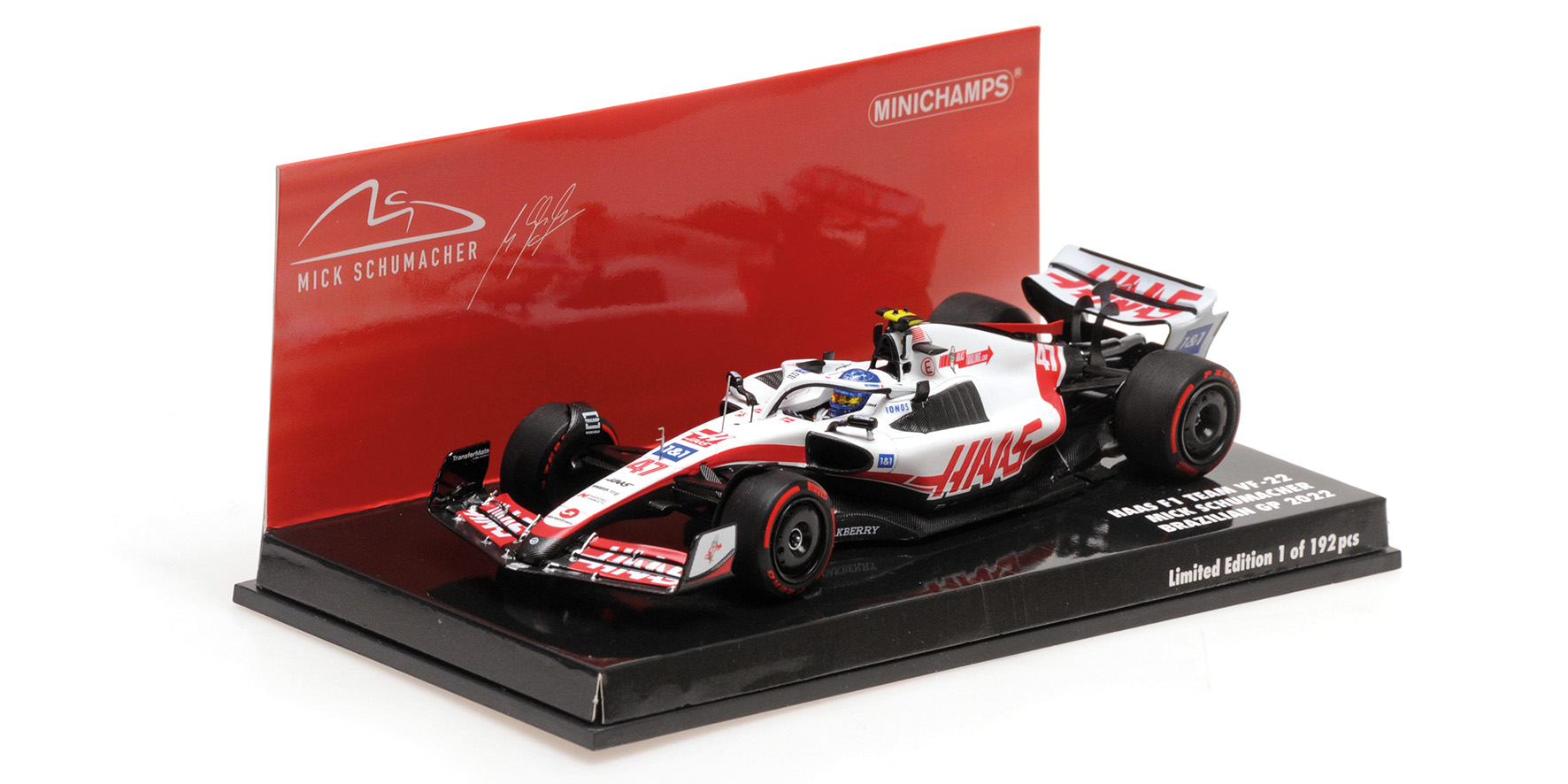 HAAS F1 TEAM VF-22 - MICK SCHUMACHER - BRAZILIAN GP 2022