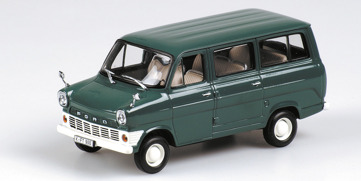 FORD TRANSIT - BUS - 1965 - GREEN