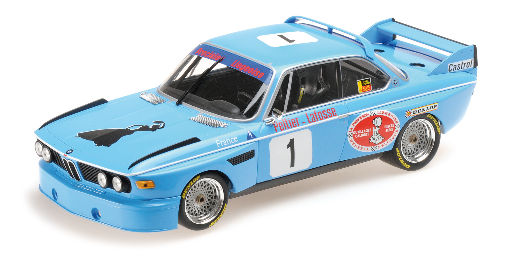 BMW 3.0 CSL - PRECISION LIEGEOISE - PELTIER/LAFOSSE - WINNERS 4H MONZA 1974