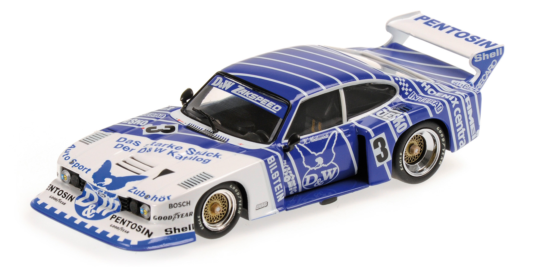 FORD CAPRI GR.5 - 'D&W' - TEAM ZAKSPEED - KLAUS NIEDZWIEDZ - WINNER DRM NÜRBURGRING 1982