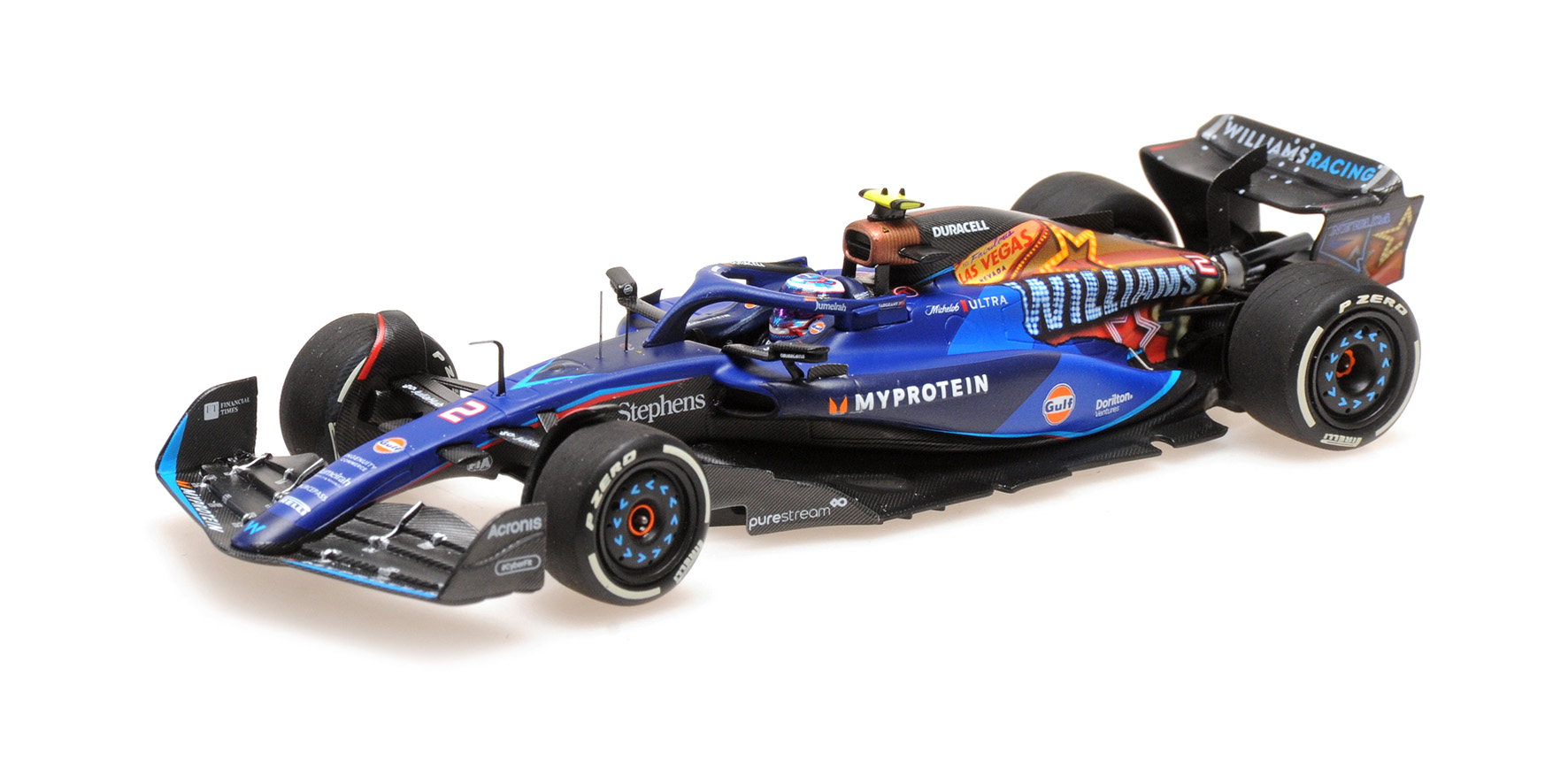 WILLIAMS RACING FW45 - LOGAN SARGEANT - LAS VEGAS GP - 2023