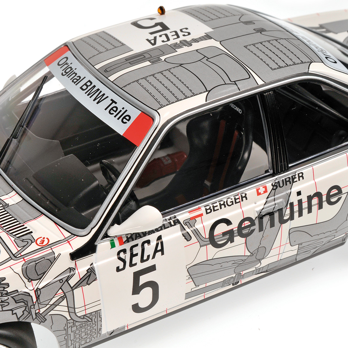 BMW 635 CSI - BMW BELGIUM - RAVAGLIA/BERGER/SURER - WINNER SPA 24H 1985