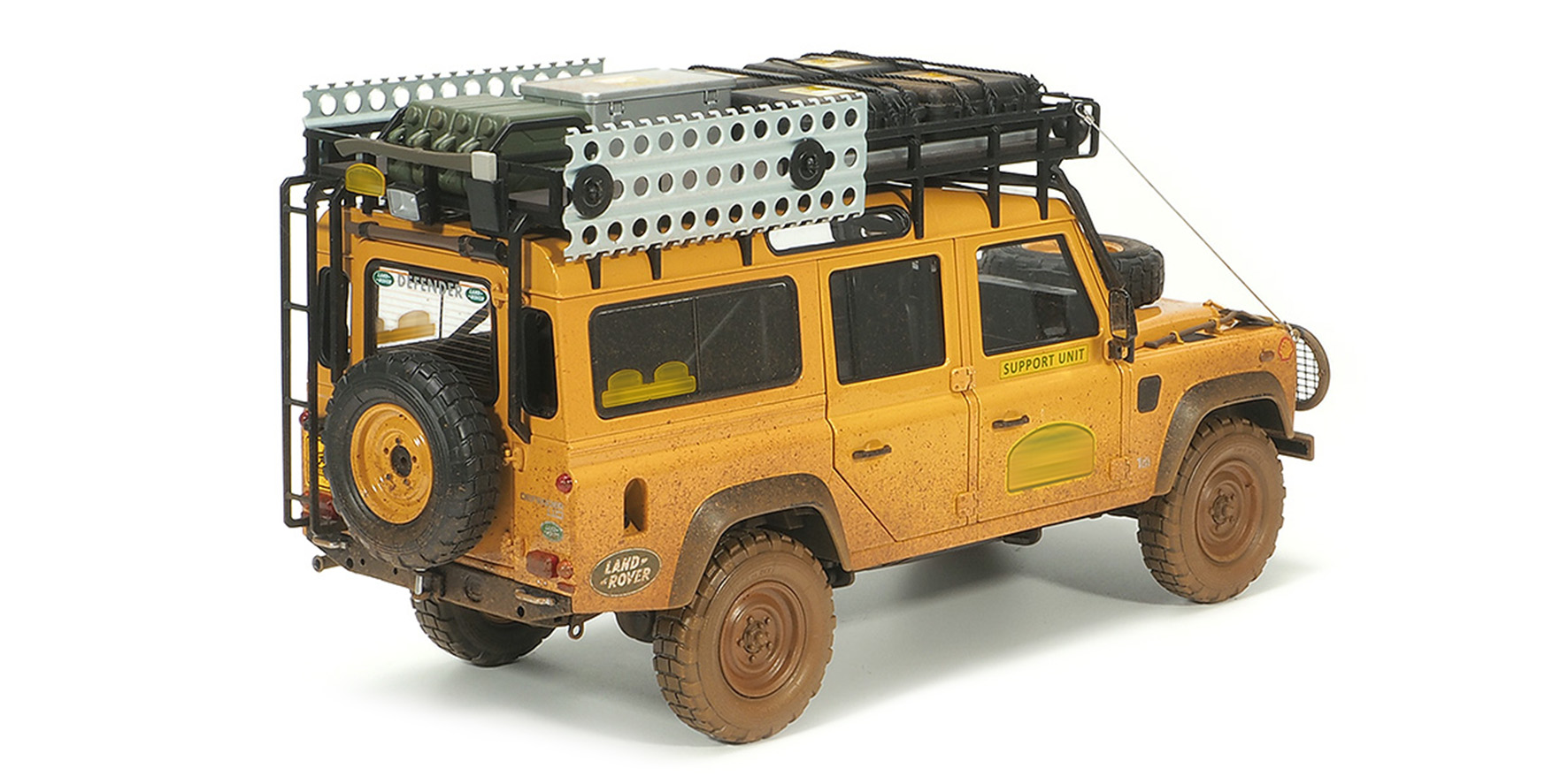 LAND ROVER DEFENDER 110 - 'CAMEL TROPHY' - DIRTY VERSION